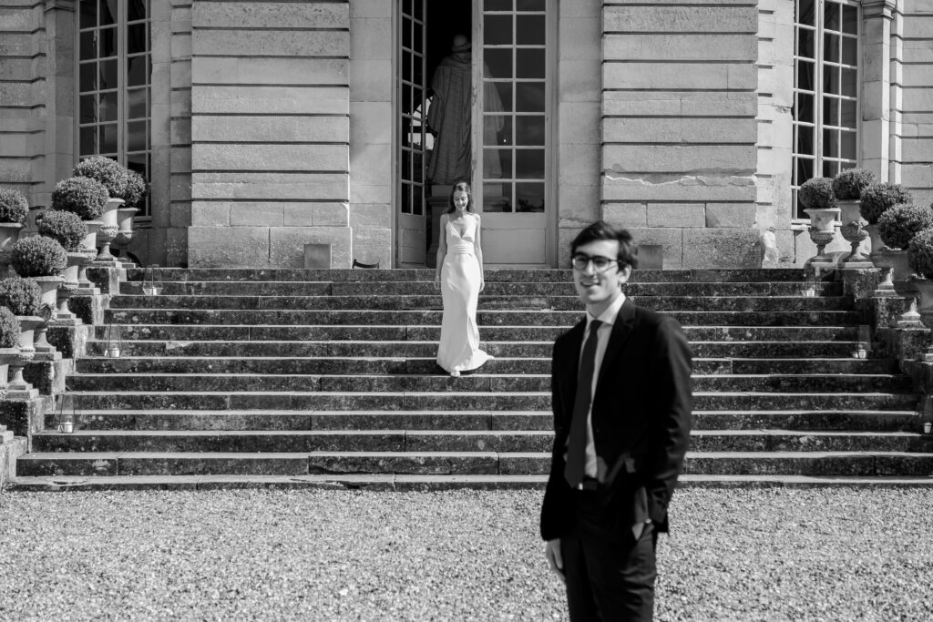 Un magnifique mariage au luxueux Château de Champlatreux, France
