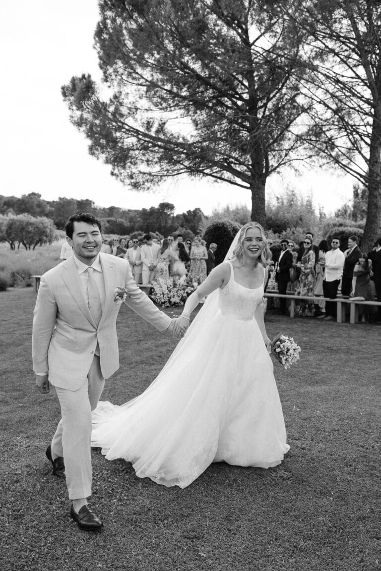 A relaxed and intimate wedding in the South of France.