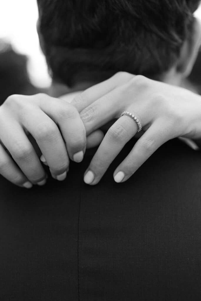 Photos de couple au château d'Aveny